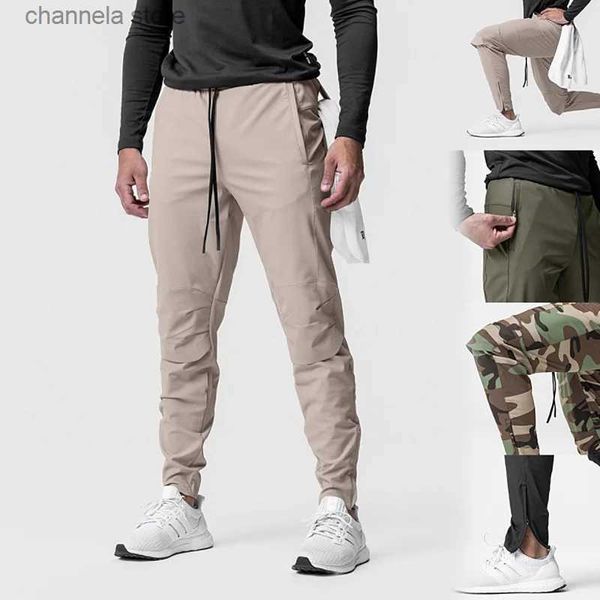 Pantalones para hombres Nuevos para hombre Gimnasio Músculo Fitness Correr Pantalones deportivos Pantalones para correr al aire libre Entrenamiento Entrenamiento Casual Escalada de montaña Pantalones de pista T240227