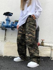 Pantalons pour hommes NiceMix Jogers Style rétro Camouflage Lâche Polyvalent Droit High Street Hip-Hop Vêtements à jambes larges