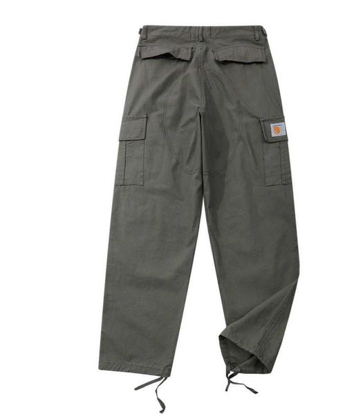 Pantalons pour hommes North American High Street Marque Carhart Pur coton Five Point Check Multi Pocket Salopette Motion design 98ess