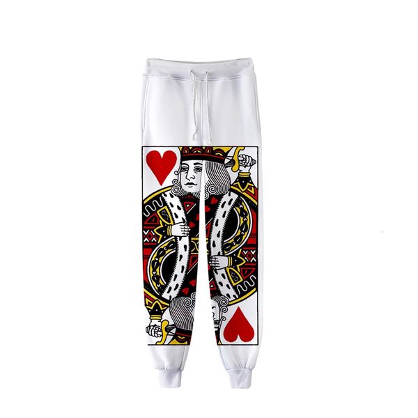 Broeken voor heren Nieuwigheid Poker 3D-geprint Joggers Broek Vrije tijd Heren Dames Joggers Casual grappig Joggingbroek Workout Losse broek 231129