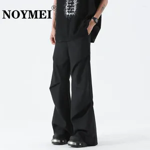 Pantalon masculin noymei combinaison plissée de botte de bott