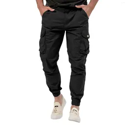 Pantalons pour hommes en plein air Cargo décontracté multi-poches Sudaderas Para Hombres Erkek Mont Pantalones Hombre