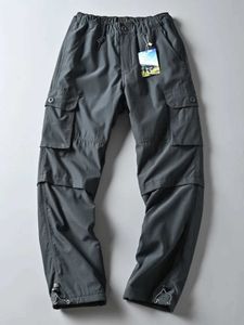 Herenbroek buiten denim waterdichte casual broek geschikt voor heren wandelen en bergwerkkleding snel drogende broek y24052222