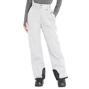 Pantalons pour hommes pantalons de Ski imperméables en plein air polaire chaud unisexe isolé salopette de neige poche de couleur unie pour les femmes248Q