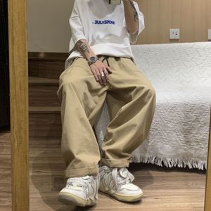 Mannen Broek Oversized Vrouwen Y2K Clohtes Japanse Kleding Retro Casual Cargo Mannen Zomer Rechte Broek Baggy Joggers 230713