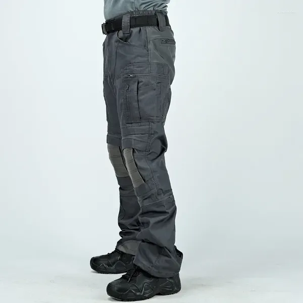Pantalon masculin P40 Tactical Cargo Outdoor Using-Resistant Imperproofing Panters Male Mas Casual Multi-Pocker Jogger