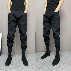 Pantalons pour hommes Pantalones Hombre Cargo Hommes Printemps Été Slim Casual Salopette Mode Coréenne All-match Pantalon Pour