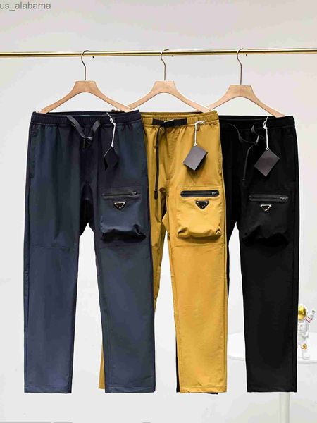 Pantalones para hombre Pantalones para hombre Pantalones deportivos para correr Tejido importado Terry de algodón de alto peso Siéntete suave, suave y delicado Puños acanalados Pantalón negro 240308