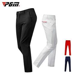 Pantalon masculin PGM Tennis Mens Ultra-Thin Thin Spring and Automne High Elasticity Sportswear Wars-Resistant Shorts confortables doux et sec Kuz052 Y240506