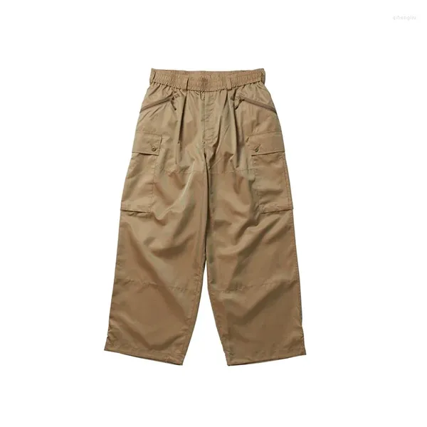 Pantalon pour hommes Pier39 Japon extérieur imperméable ville garçon travail lâche poches latérales pantalon décontracté trois couleurs en option