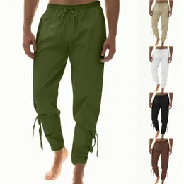 Pantalones para hombres pantalones piratas para hombres renaissance medieval shorts shorts halloween adulto cosplay