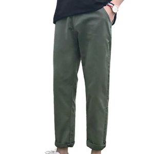Pantalon masculin plus taille pour hommes décontractés de style lâche respirant pantalon élastique en fibre de polyester jogging jogging extérieur wear pantalon de sport Q240429
