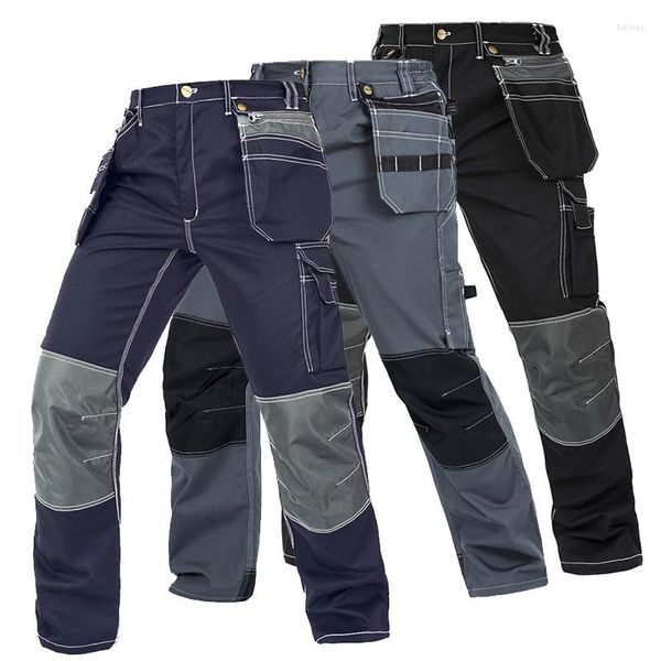 Pantalones para hombres Policotton Cargo Trabajo Primavera Autumn Outum