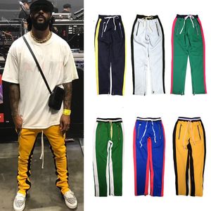 Pantalons pour hommes Promotion Homme Pantalon de survêtement Hip Hop Pantalons pour hommes Fermeture éclair Panneaux Pantalons souples StreetWear Pantalons de survêtement Casual Hommes Pantalons 230720