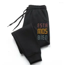 Pantalon masculin Porto Rico estamos bien rétro couleurs vintage pantalons de survêtement urbain cotton homme pantalon hommes confortable