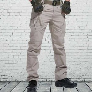 Pantalons pour hommes Pantalon militaire d'extérieur à séchage rapide Pantalon tactique multi-poches imperméable résistant à l'usure Pantalon cargo décontracté Vêtements pour hommes