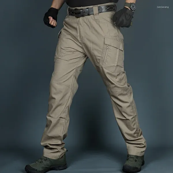 Pantalons pour hommes S-6XL Surdimensionné Tactique Sports de plein air Salopette résistante Pantalon ample Forces spéciales Camouflage Cargo