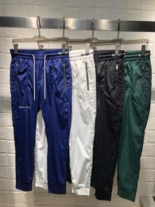 Pantalones para hombres de la marca autopista de la marca de alta calidad cintura elástica tela fresca pantalones de chándal casuales