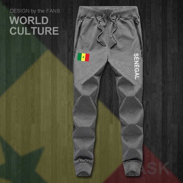 Pantalones para hombres senegal sen africa senegalés pantalones para hombres joggers monstruos de chándal rastreador de sudor fitness táctico nación casual táctica l230520