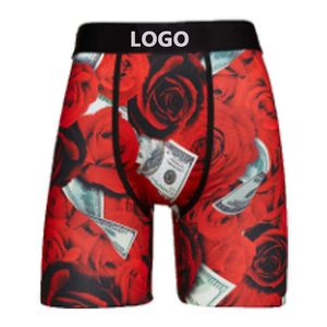 Pantalons pour hommes Sexy Shorts à séchage rapide avec sacs Boxers Briefs Coton Respirant Slip Marque Malela1f Markdown en solde