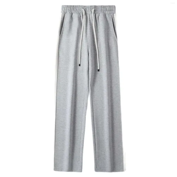 Pantalons pour hommes Joggers à rayures latérales hommes décontractés amples Baggy pantalons de survêtement droits Streetwear pantalons de survêtement Premium vêtements