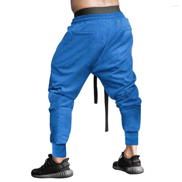 Pantalones para hombre Joggers ajustados Cintura elástica S 3XL Pantalones deportivos activos Cordón con banda en el tobillo Múltiples colores disponibles