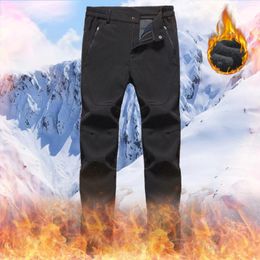 Pantalon masculin sheild pantalon randonnée pantalon de vent de vent pèle en moes de vent pèvre à la borne chaude