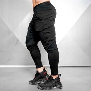Pantalon masculin pantalon de jogging noir solide pantalon de sport pour hommes pantalon de sport de coton décontracté pantalon sportif24056