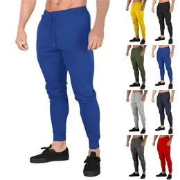 Pantalones para hombres Color sólido Personalizado Versátil Multi Slim Fit Cordones Casual Little 6 Foam Track