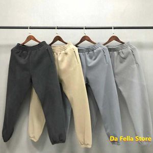 Pantalons pour hommes solide SAISON 6 pantalons de survêtement 20FW hommes femmes pantalons velours coton saison série pantalon fermeture éclair poche étiquette T230302
