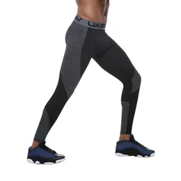 Pantalons pour hommes Sport Leggings minces respirant pantalon crayon élastique Fitness pantalon séchage rapide serré en plein air course mâle pantalon