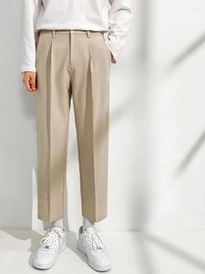 Pantalon masculin robe d'automne printemps costume masculin de haute qualité de haute qualité