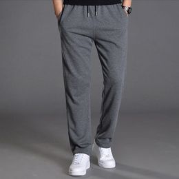 Pantalones de hombre Primavera Otoño Joggers Hombres Pantalones de chándal Ropa deportiva Chándal de punto Pantalones deportivos Ropa de pierna ancha de gran tamaño 230718