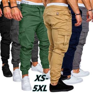 Pantalons pour hommes Printemps Automne Hommes Pantalons Cargo Joggers Pantalons de Survêtement Mâle Casual Hip Hop Sarouel Pantalon Slim Fit Sportswear T240227