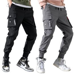 Pantalones para hombres Primavera Algodón Jogger Hombres Ropa deportiva táctica Niños Harem Pantalones de carga Pantalones de jogging Trajes masculinos Tallas grandes 5XL Primavera 230302