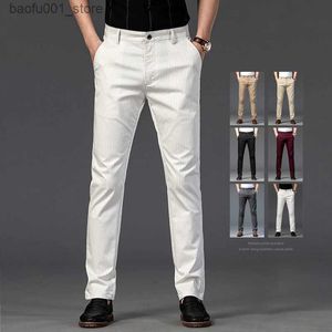 Pantalon pour hommes Spring Mens Business Strype Stripe Casual Pantal