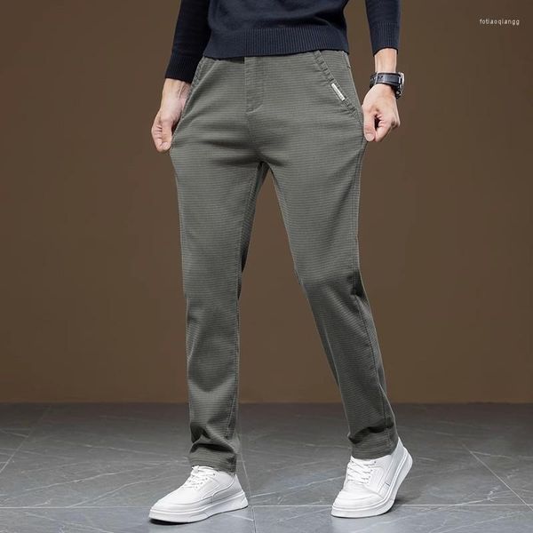 Pantalons pour hommes printemps été respirant de haute qualité confortable refroidissement mâle Jogging couleur unie vêtements coupe ajustée mode