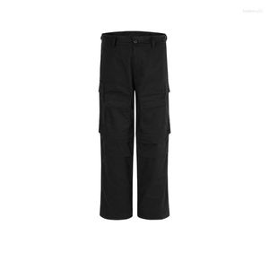 Herenbroeken Lente Zomer Casual broek Nisontwerp Veelzijdig los afneembaar Tide Straight Cargo