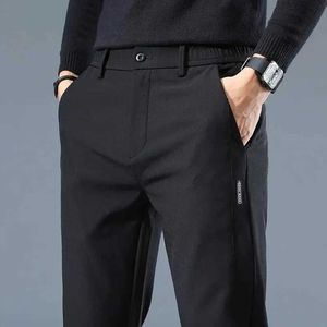 Pantalon masculin printemps / été masculin pantalon de haute qualité élastique mode décontracté trantsl2403