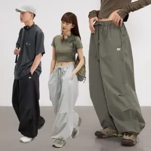 Pantalons pour hommes Streetwear American Pantalon de survêtement à jambes larges Hommes et femmes Printemps Automne Y2K Mode Rétro Lâche Casual Taille haute