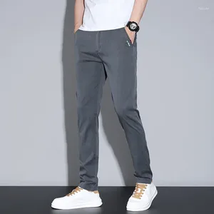 Pantalon masculin streetwear mode hommes polyvalents