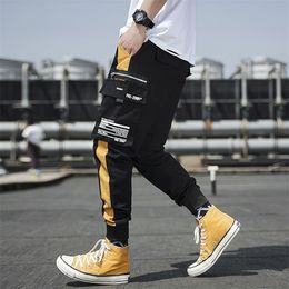 Pantalons pour hommes Streetwear Joggers printemps automne mode pantalons de survêtement décontracté Slim cheville longueur pantalon femmes 220924