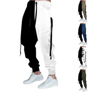 Pantalon masculin streetwear coréen harajuku technique occasionnelle pour pantalon de survêtement