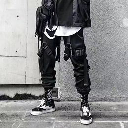 Mannen Broek Streetwear Multi Zakken Harem Cargo Hip Hop Casual Mannelijke Track Joggers Broek Mode Harajuku Mannen A21