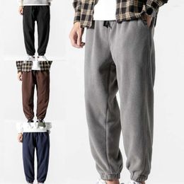 Pantalons pour hommes Pantalons de survêtement pour hommes élégants Loisirs Long Chaud Résistant à l'usure Printemps