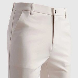 Pantalon masculin d'été et de printemps pantalon décontracté pantalon d'affaires kaki classique masque pantalon de bureau flexible vêtements y240513