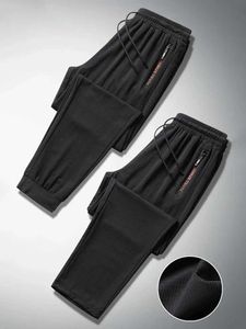 Pantalon masculin Pantalon de sport noir respirant en maille noir
