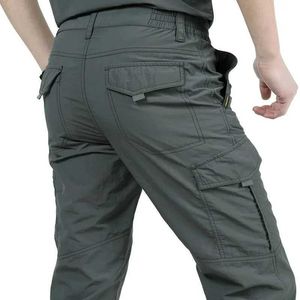 Herenbroek Zomer Casual lichtgewicht Militaire broek Mens Outdoor Waterdichte Speciale politie Combat Militaire camouflagebroek Goederen Campingl2404