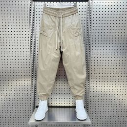 Pantalones para hombres Summer Fashion Marca Cargo Casual Pequeños Pequeños Personalidad Nine Point Trend Plancton Haren Haren 230815