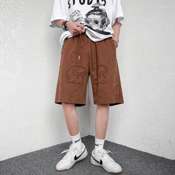Pantalon masculin Summer Hong Kong Style coréen édition décontractée court lâche grande marque de mode jeunesse Capris